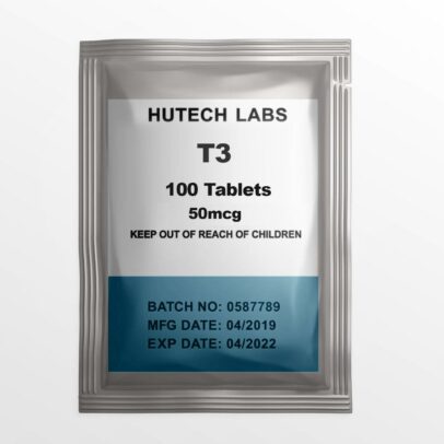 T3 50mcg *100tabs - Hutech Labs