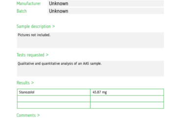 Winstrol Suspension 50mg