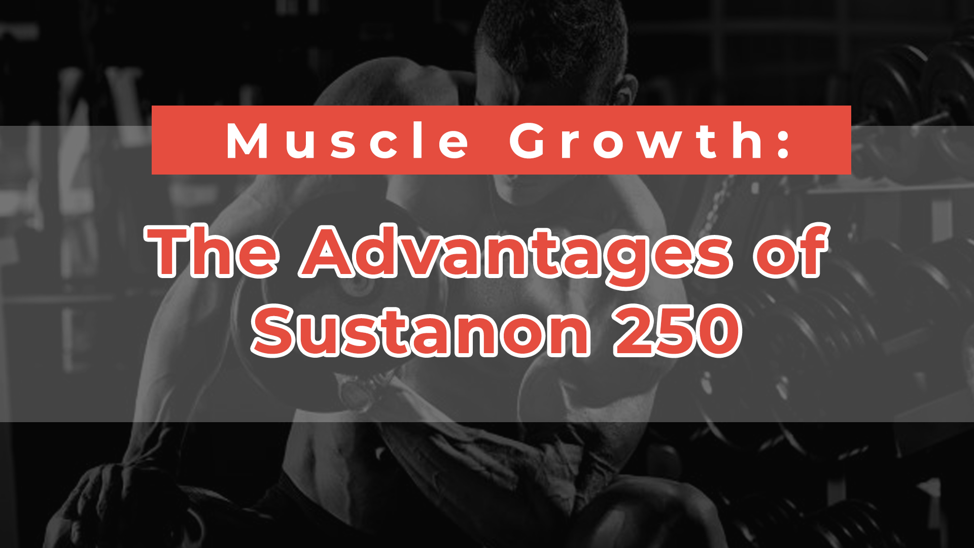 Muscle Growth: The Advantages of Sustanon 250